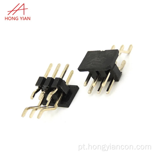 Conectores de cabeçalho de pino SMD de 2,54 mm